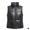 black puffer vest for women