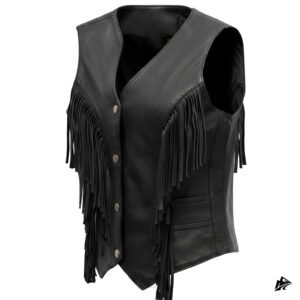 black women western vest