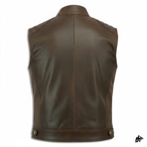 brown vest backside
