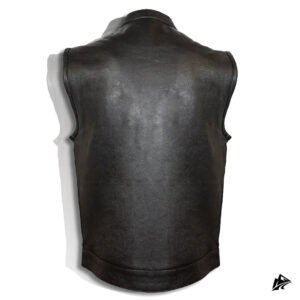 club vest men's black color