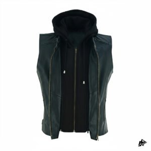 hooded black leather vest.png
