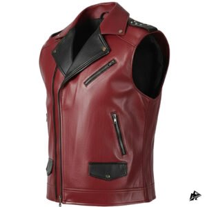 leather made thor vest
