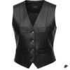 leather vest for women
