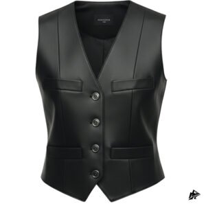 leather vest for women