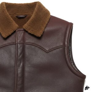shearling vest men