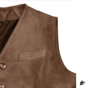 club vest for man brown