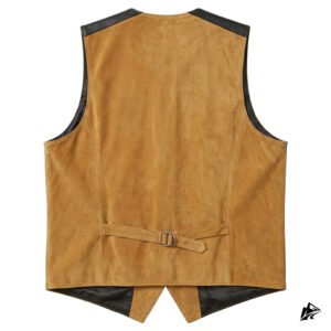 Walter Boggs brown leather vest