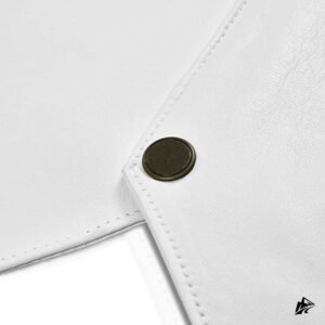 white club leather vest