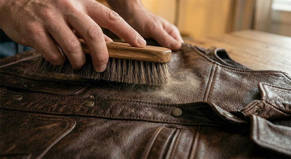 Cleaning Leather Vest