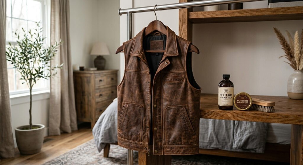 How to Clean a Leather Vest