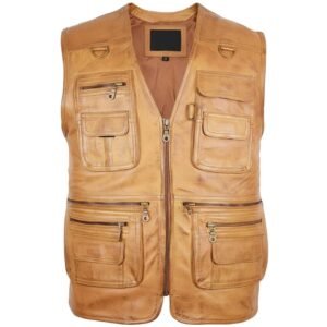 Trailblazer Utility Leather Vest